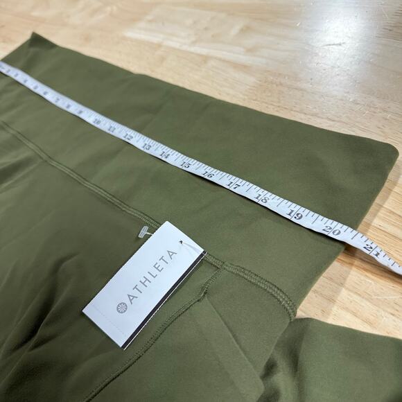 Athleta Salutation Stash High Rise 7/8 Tight Aspen Olive Women's Size 3X NWT - Picture 10 of 12